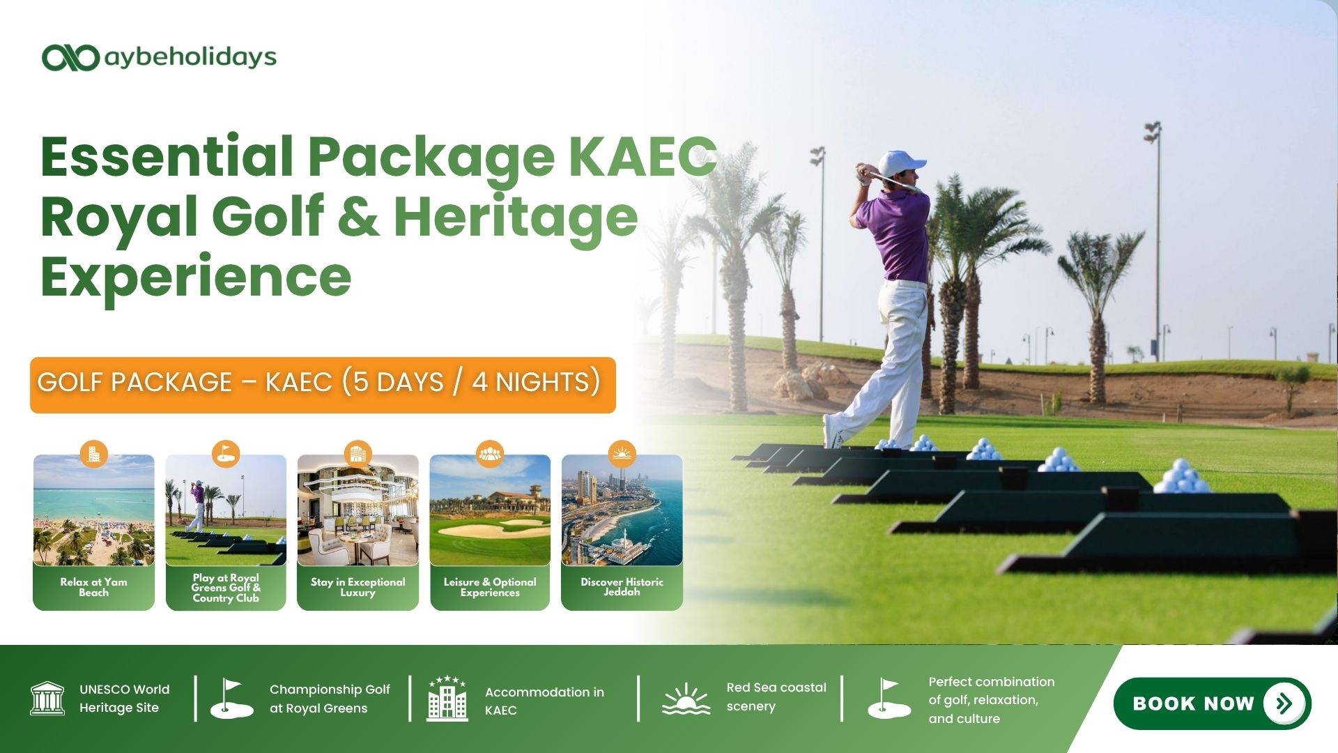 Economy Package KAEC Royal Golf & Heritage Experience main photo