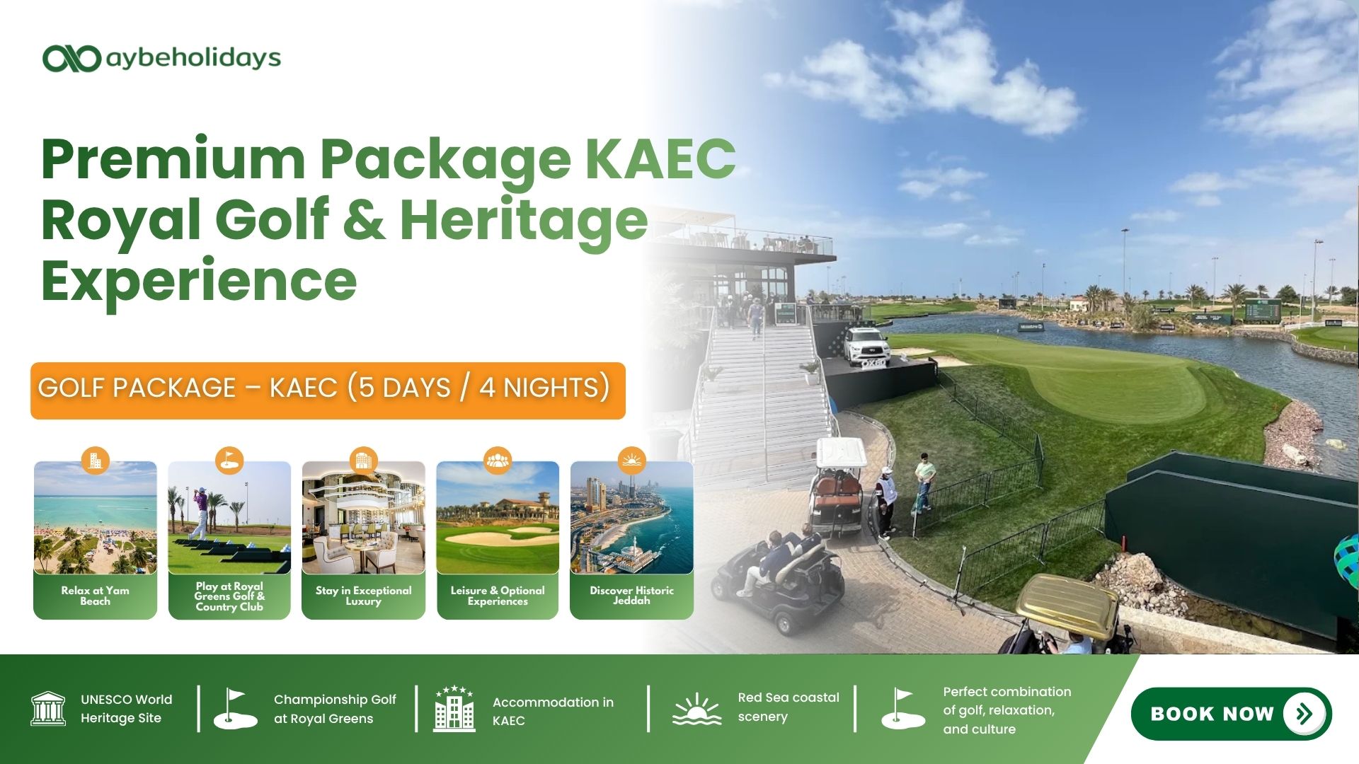 Premium Package KAEC Royal Golf & Heritage Experience main photo