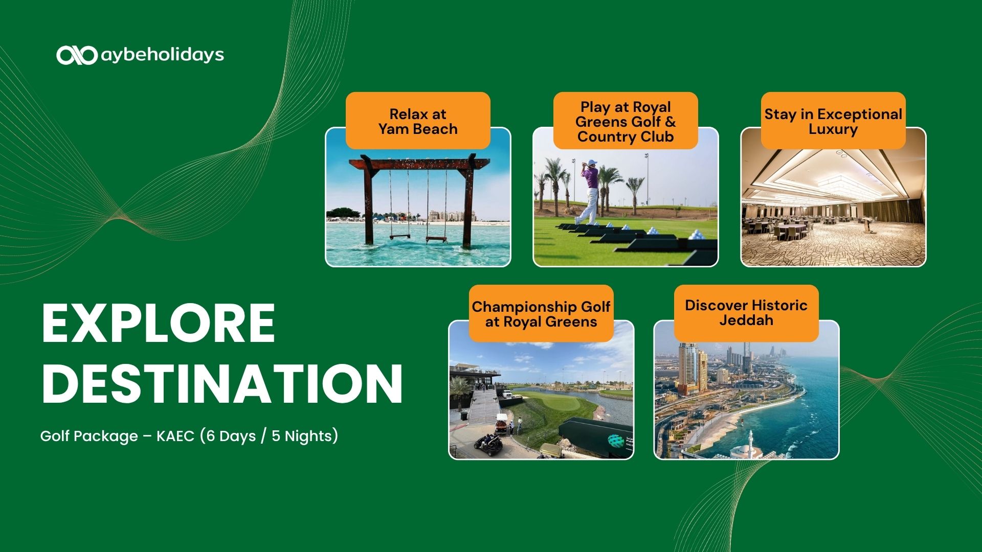 Premium Package KAEC Royal Golf & Heritage Experience side photo 1