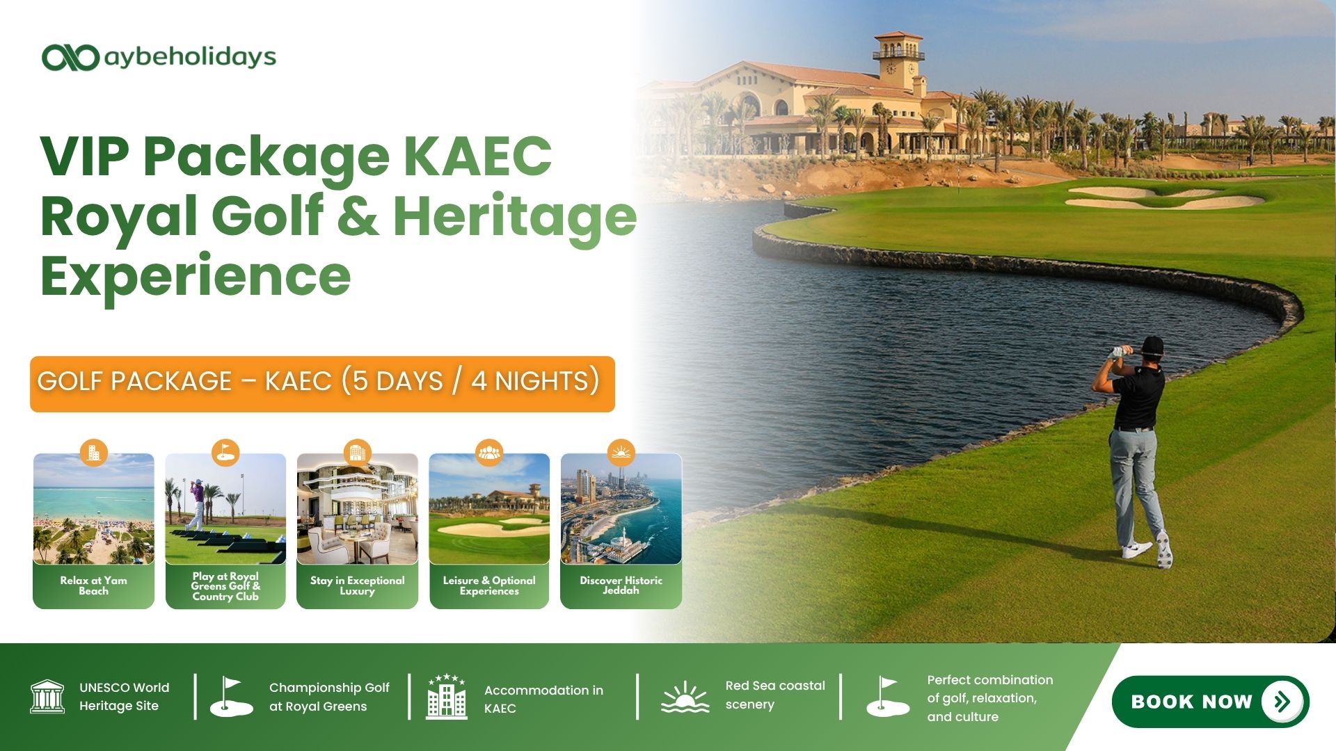 VIP Package KAEC Royal Golf & Heritage Experience main photo